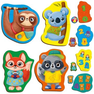 Фото2.Пазли картонні (Maxi) Тварини; Іграшки