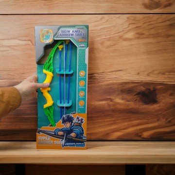 Фото1.Лук зі стрілами на присосках, 3 стріли HUAN SHENG JIA TOYS (239852)