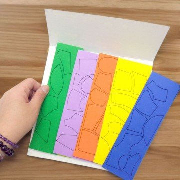 Фото1.Мозаїка дитяча з фоамірану 