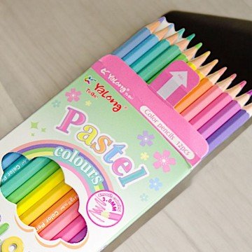 Фото1.Олівці 12кол, PASTEL-MACARONS (33316)