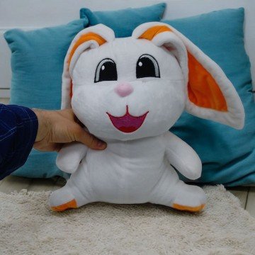 Фото1.М'яка іграшка Зайка Білячок Україна 31 см