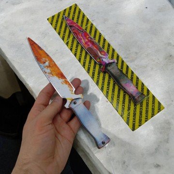 Фото1.Сувенірний ніж деревʼяний 