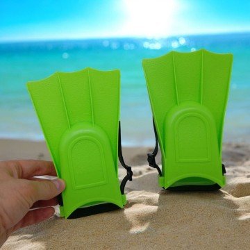 Фото1.Ласти дитячі, розмір 21-26, мікс кольорів