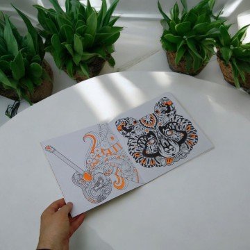 Фото1.Розмальовка антистрес 