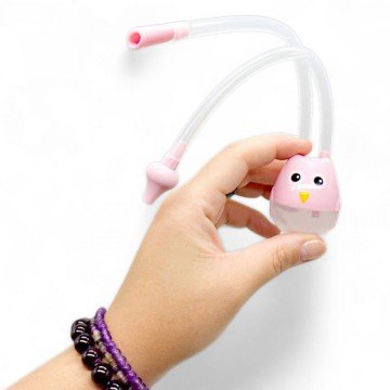 Фото1.Аспіратор назальний в футлярі (рожевий)