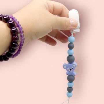 Фото1.Силіконовий ланцюжок для пустушки 