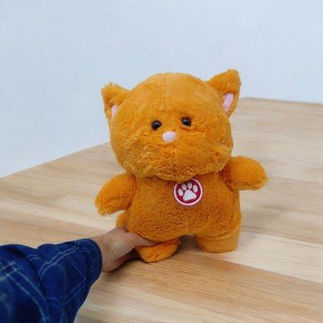 Фото1.М'яка іграшка Кіт Пуховичок 34 см