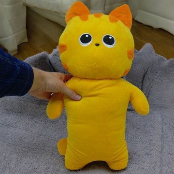 Фото2.М'яка іграшка Кіт Батончик 45 см