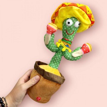 Фото1.Інтерактивна іграшка “Кактус” (українські та англійські пісні)