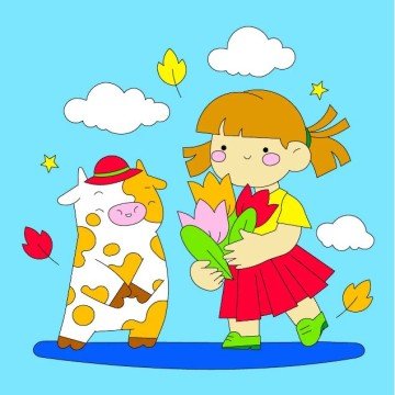 Фото1.Дитячий набір для розпису 