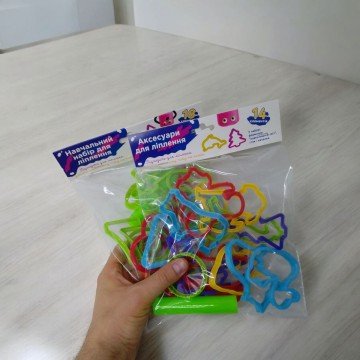 Фото1.Набір аксесуарів для ліплення 