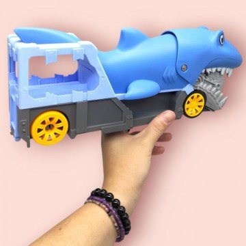 Фото1.Трейлер із машинками 