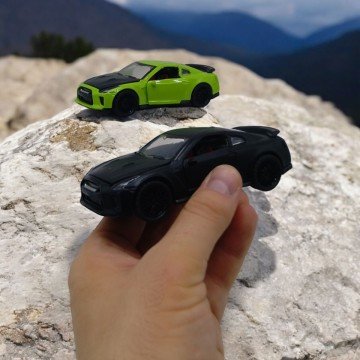 Фото1.Машинка металева 