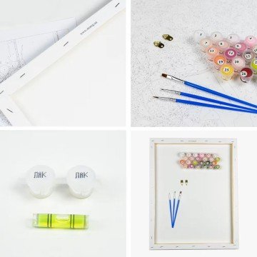 Фото1.Картина по номерах 