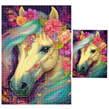 Фото2.Пазли De.tail. Перлина квітів 1000 деталей DT1000-12 (укр)