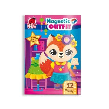 Фото1.Гра настільна Roter Käfer магнітна одягалка. Лисичка