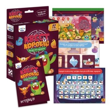 Фото2.Гра настільна Vladi Toys розважальна. Квест у коробці Монстри VT5902-02