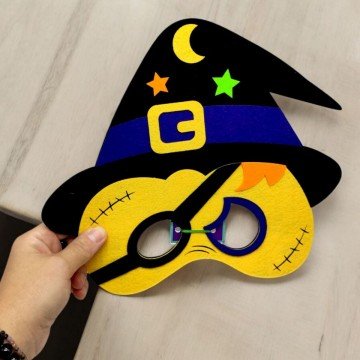 Фото2.Маска маскарадна (фетрова) 