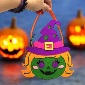 Фото1.Корзинка (сумочка) з фетру 