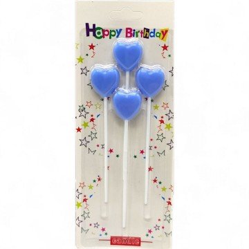 Фото1.Набір свічок для торта 