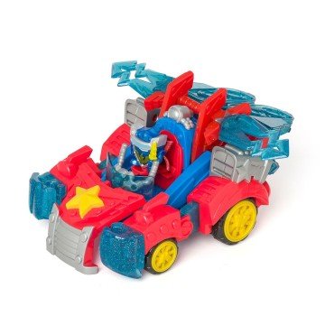 Фото1.Ігровий набір SUPERTHINGS - СУПЕРБОТ ТРАНСФОРМЕР СИЛА (робот-траснформер, фігурка, аксесуар)