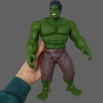 Фото1.Фігурка супергероя Халк рухливі частини, висота 30 см, в коробці