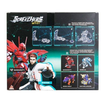 Фото1.Ігровий набір Screechers Wild! S5 L0.5 – Сенгвініті