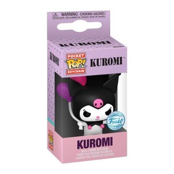 Фото1.Ігрова фігурка на кліпсі (брелок) FUNKO POP! аніме, КУРОМІ (Kuromi) Funko (249694)