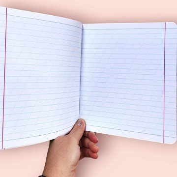 Фото1.Каліграфічний зошит-шаблон АДАПТАЦІЯ РУКИ ДО ПИСЬМА у стандартному зошиті в лінію, ЗЕЛЕНИЙ. В.Федієн