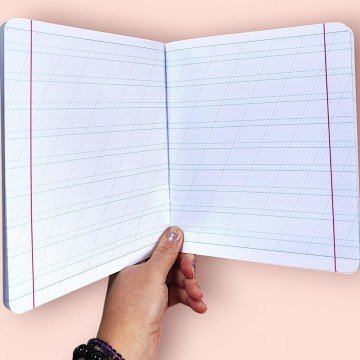 Фото1.Каліграфічний зошит-шаблон ЗБІЛЬШЕНИЙ РОЗМІР ГРАФІЧНОЇ СІТКИ, СИНІЙ.В.Федієнко