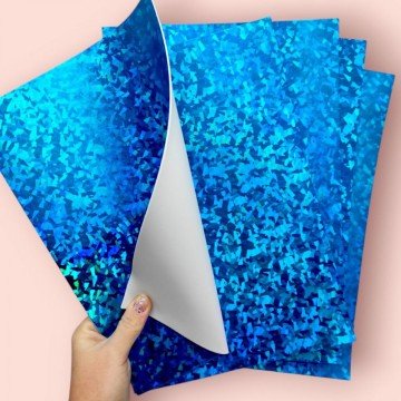 Фото1.Фоаміран світло-зелений, голограма, 1,8 мм, 5 аркушів