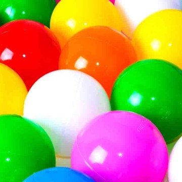 Фото1.Набір кульок для сухого басейну MaxFun 70 шт. діаметр 8 см. Maximus (250202)