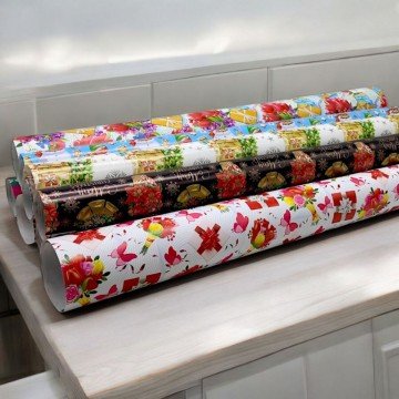 Фото1.Папір подарунковий (100х70 см), 1 аркуш