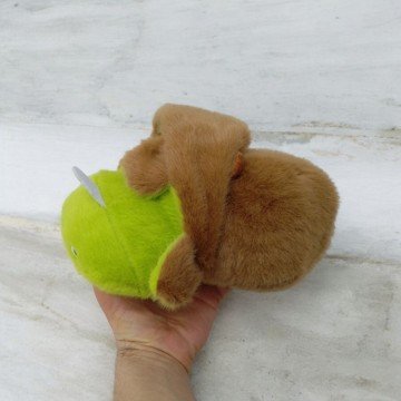 Фото1.Мʼяка іграшка трансформер 2 в 1 Капібара - Прибулець, 19 см