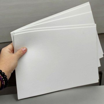 Фото1.Набір EVA піни кольорової (фоаміран) А4 (210х297 мм; товщина - 2мм) 5 аркушів