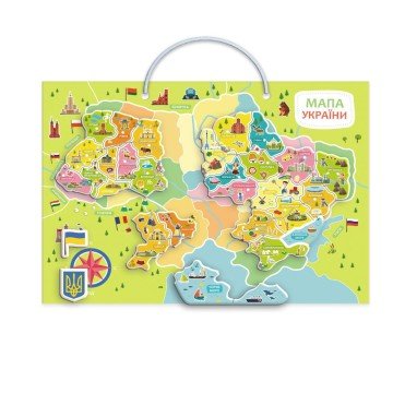 Фото1.Магнітна мапа України