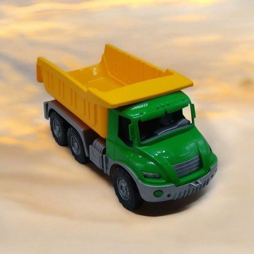 Фото1.Машинка Самоскид Атлантіс (зелено-жовтий)