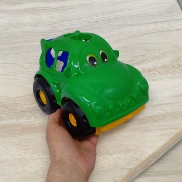 Фото1.Сортер-машинка Автошка №1 (зелена)