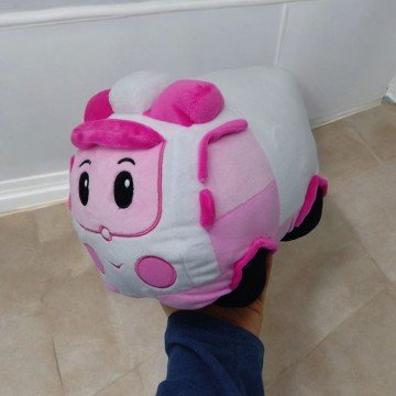 Фото1.М'яка іграшка Машинка Робокар Полі - Ембер, 26 см