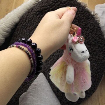 Фото1.Мʼяка іграшка-брелок 