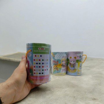 Фото1.Розмальовка фігурка-скарбничка 