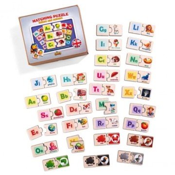 Фото1.Деревʼяний розвиваючий пазл 