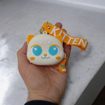 Фото1.Гаманець-монетниця з карабіном 