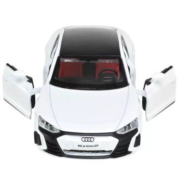Фото1.Машинка металева електро Audi RS e-tron GT БІЛА