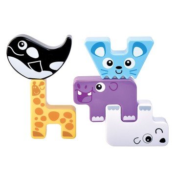 Фото2.Навчальний ігровий набір KIDDI SMART – ЗВІРЯТКА-ПАЗЛИКИ
