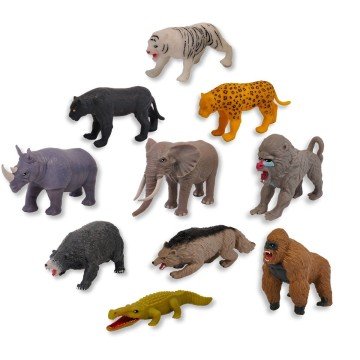 Фото1.Стретч-іграшка у вигляді тварини серії Legend of animals Максі – Хижаки джунглів