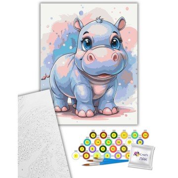 Фото1.Картина за номерами 