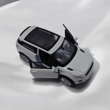 Фото1.Машина металева - LAND ROVER RANGE ROVER EVOQUE (білий)