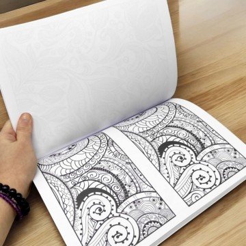 Фото1.Книга-розмальовка антистрес 4в1 (Вид 2)