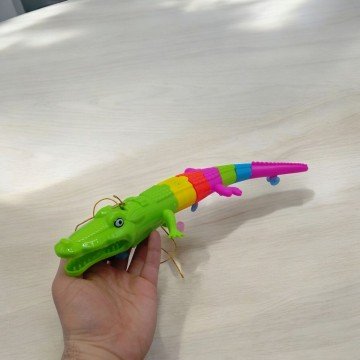 Фото2.Крокодил інтерактивний, світло, музика, на батарейках